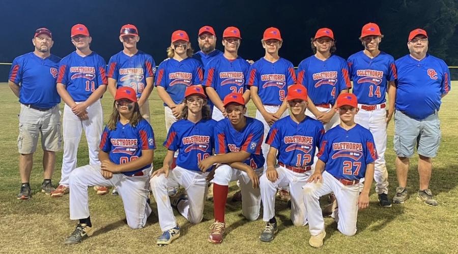 The 13- and 14-year-old Little League All-Star team is among the Oglethorpe County teams playing in District 6 tournaments. Two other Oglethorpe County teams will host their district championships at Bryan Park as the baseball season comes to a close. (Submitted Photo)