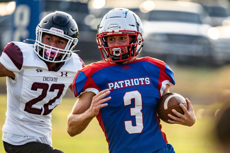 Quarterback Will Sampson and other starters are expected to play about three quarters in this week’s scrimmage at West Hall. (Photo/Jack Casey)